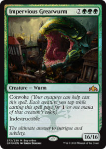impervious greatwurm guilds of ravnica