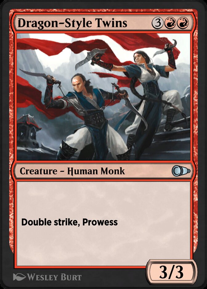 Dragon-Style Twins - Card Image