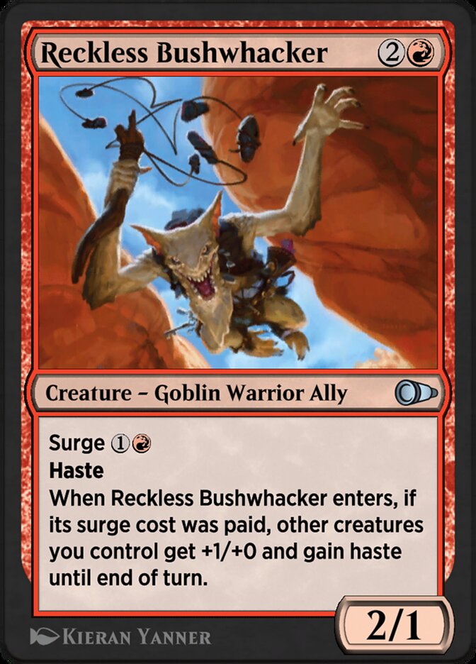 Reckless Bushwhacker - Card Image