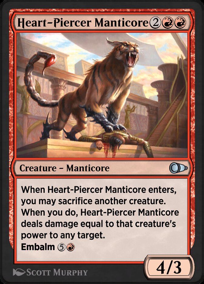 Heart-Piercer Manticore - Card Image