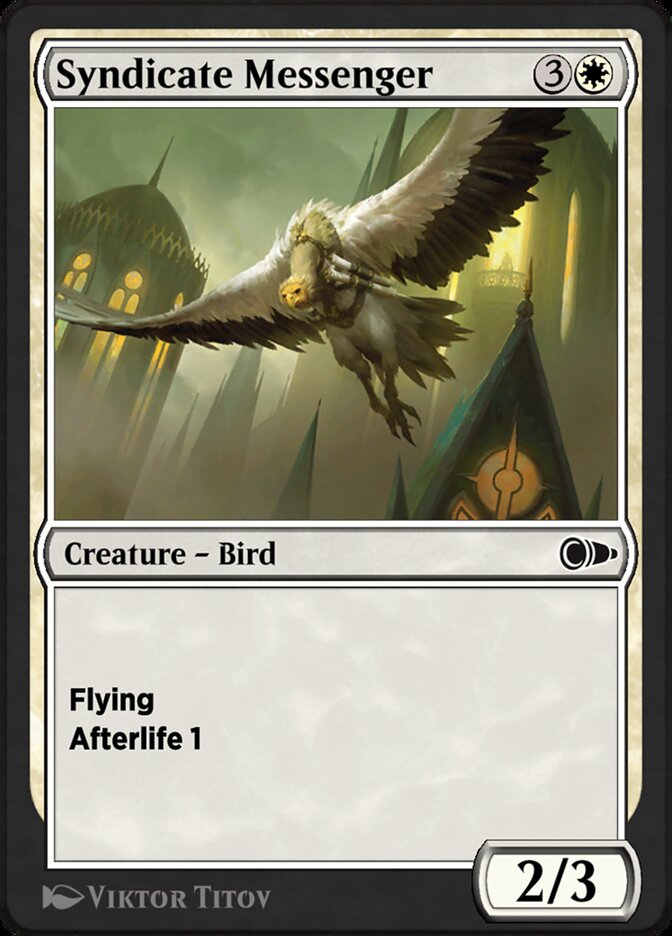 Syndicate Messenger - Card Image