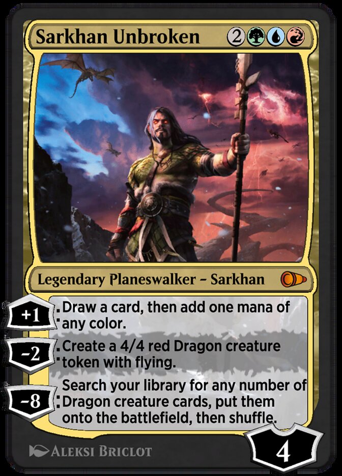 Sarkhan Unbroken - Card Image