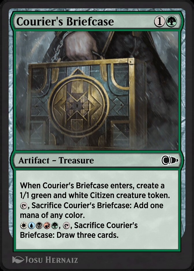 Courier's Briefcase - Card Image