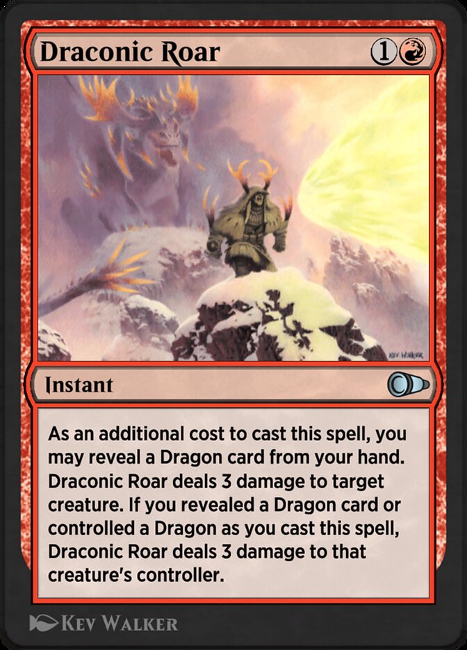 Draconic Roar - Card Image