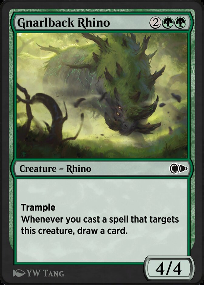 Gnarlback Rhino - Card Image