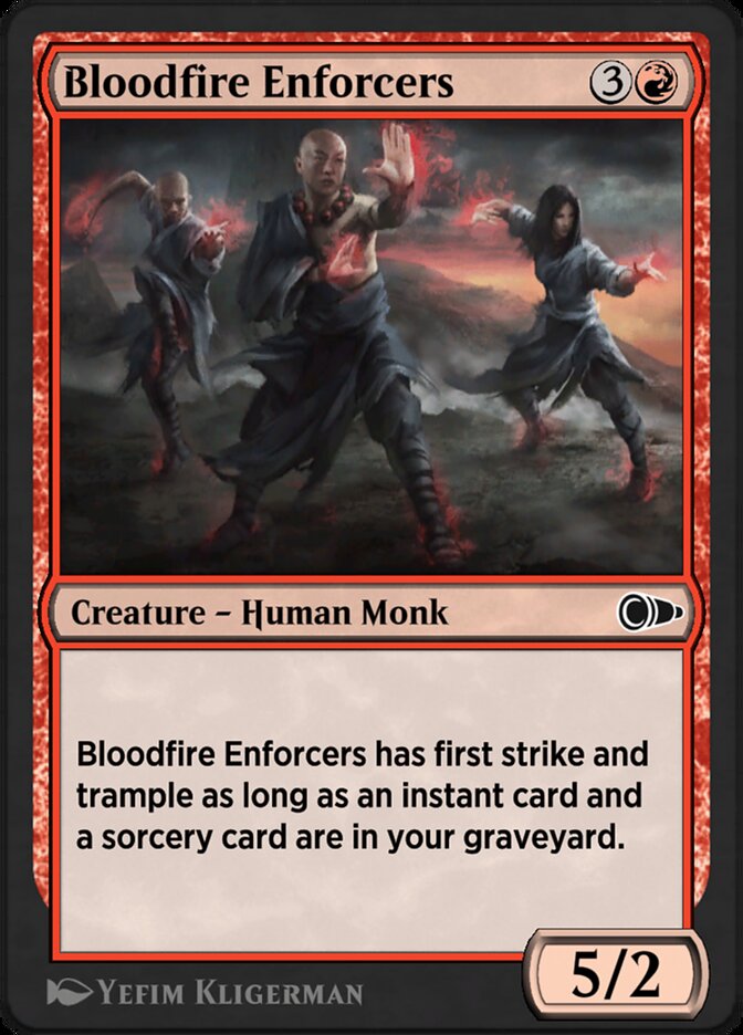 Bloodfire Enforcers - Card Image