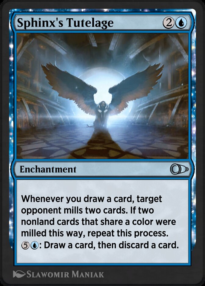 Sphinx's Tutelage - Card Image