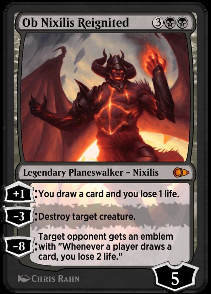 Ob Nixilis Reignited - Card Image