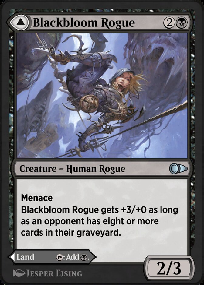 Blackbloom Rogue // Blackbloom Bog - Card Image