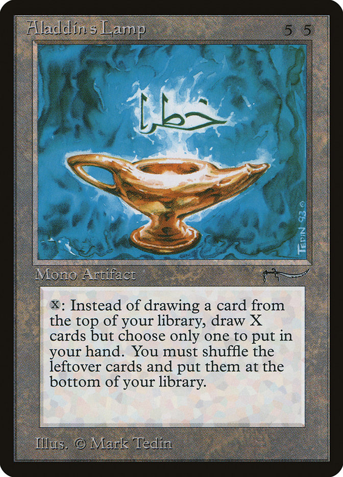 Aladdin's Lamp - Card Image