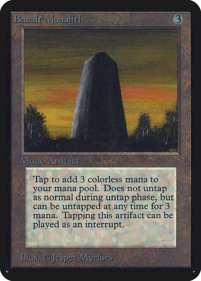 Basalt Monolith - Card Image