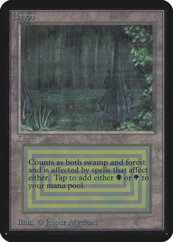 Bayou - Card Image