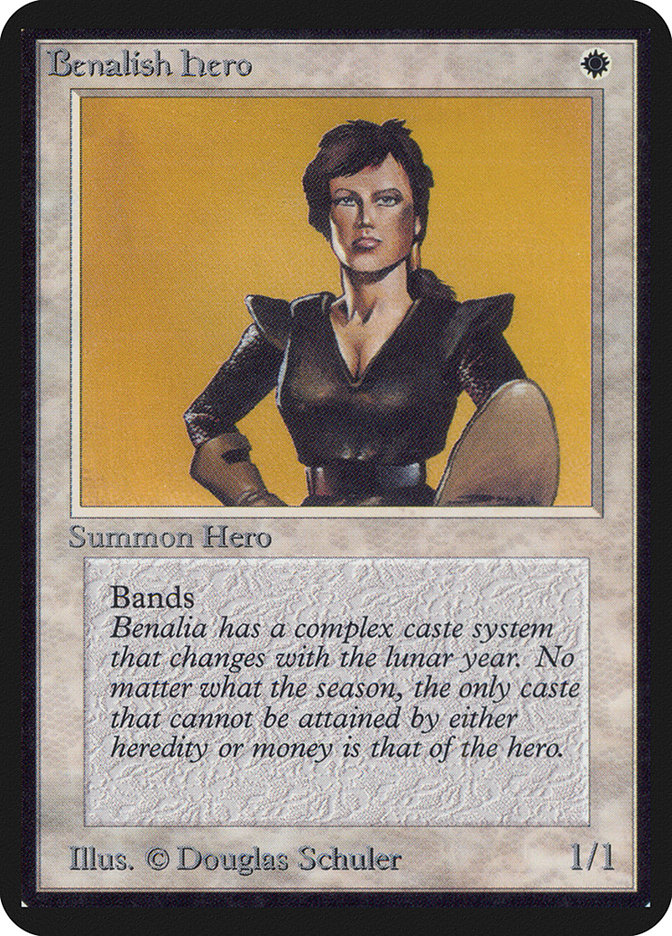 Benalish Hero - Card Image