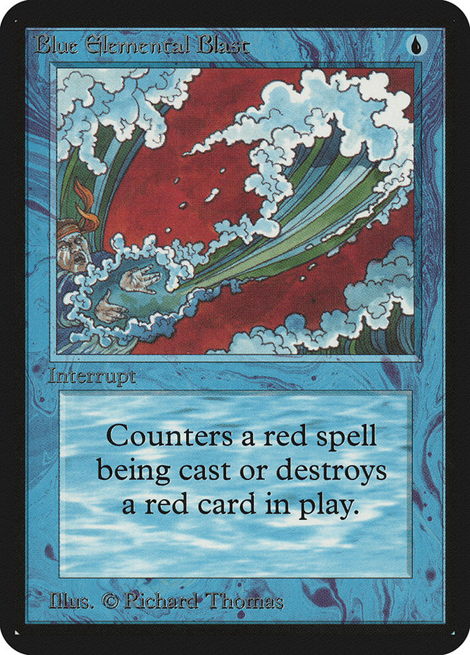 Blue Elemental Blast - Card Image