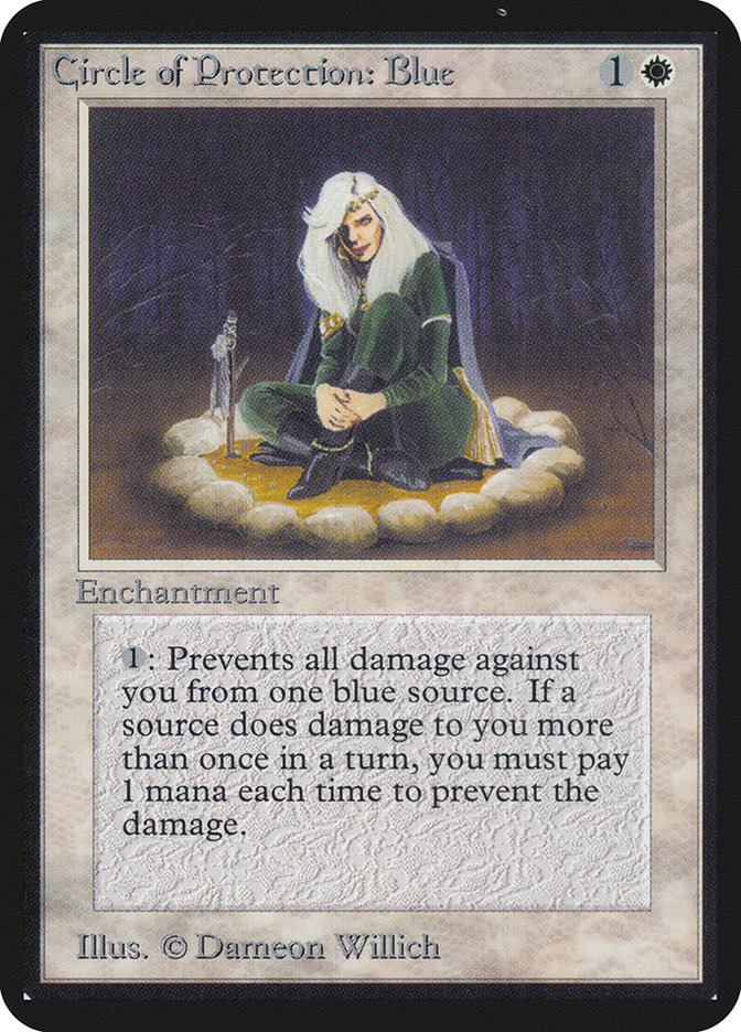 Circle of Protection: Blue - Card Image