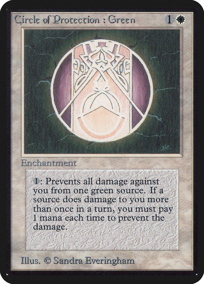 Circle of Protection: Green - Card Image