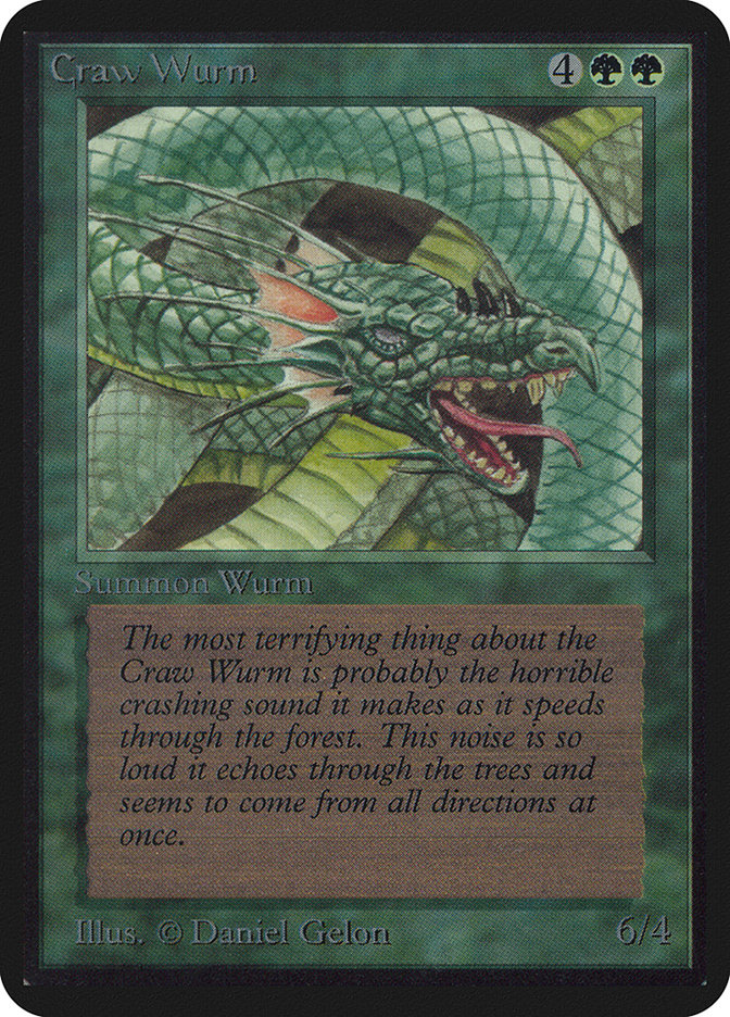 Craw Wurm - Card Image