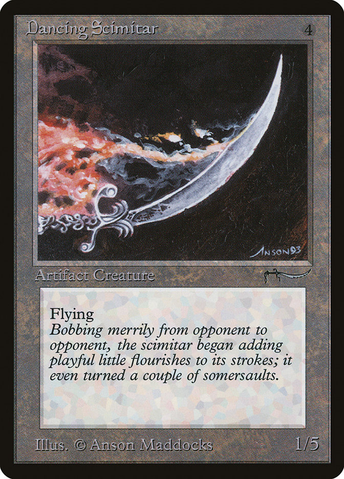 Dancing Scimitar - Card Image