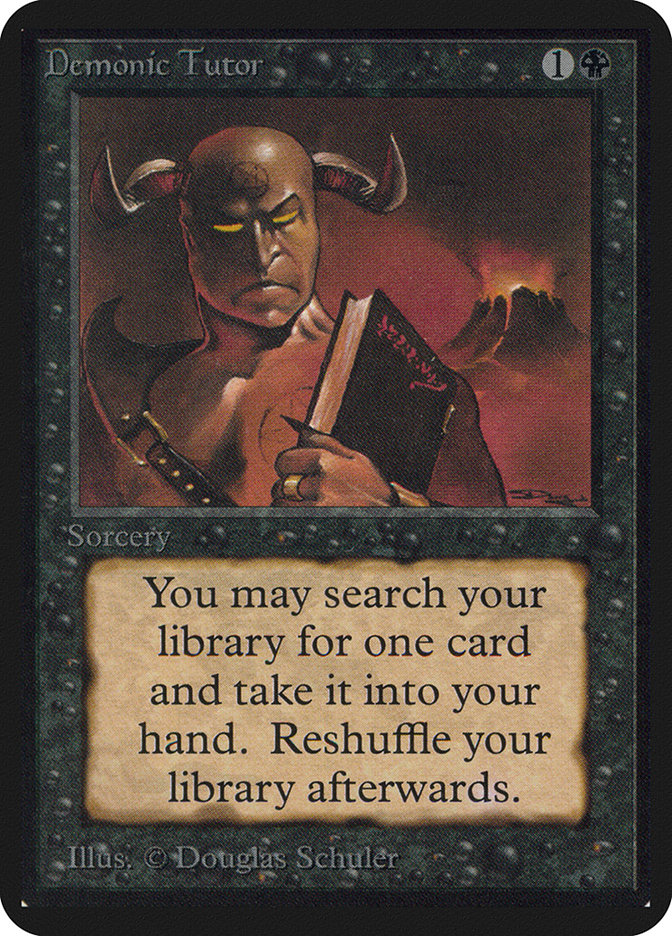 Demonic Tutor - Card Image