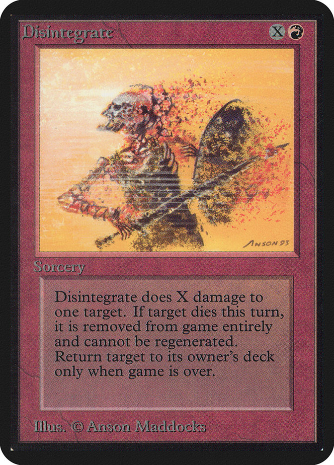 Disintegrate - Card Image