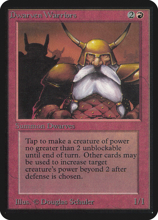 Dwarven Warriors - Card Image