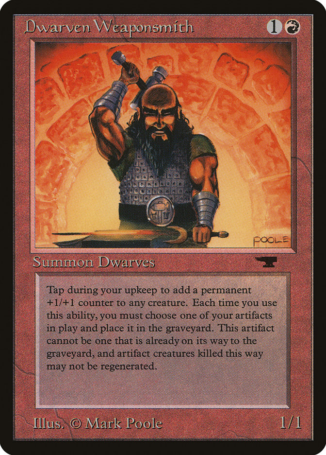 Dwarven Weaponsmith - Card Image