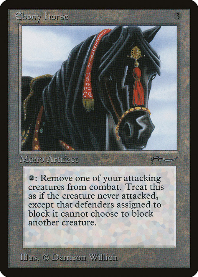 Ebony Horse - Card Image