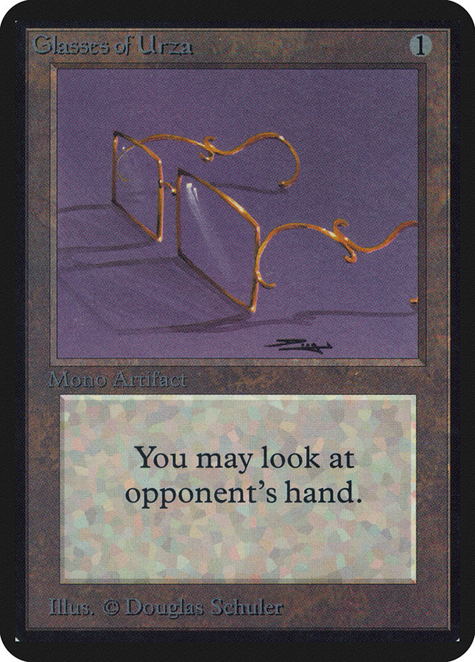 Glasses of Urza - Card Image