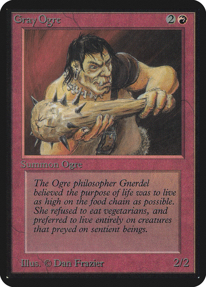 Gray Ogre - Card Image