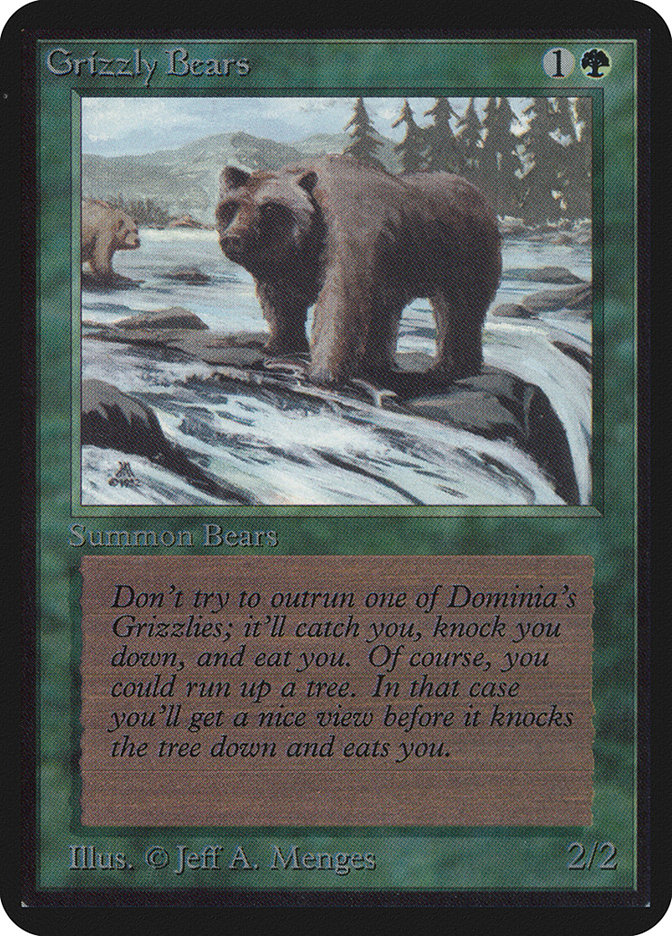 Grizzly Bears - Card Image