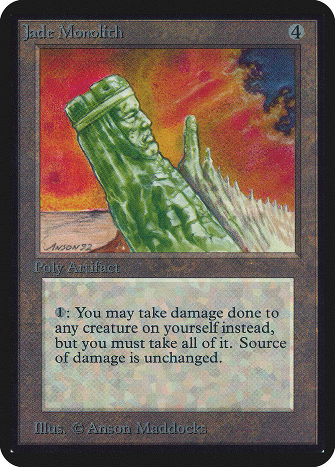 Jade Monolith - Card Image