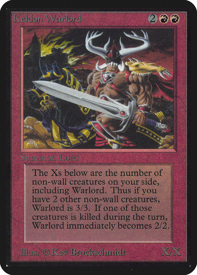 Keldon Warlord - Card Image