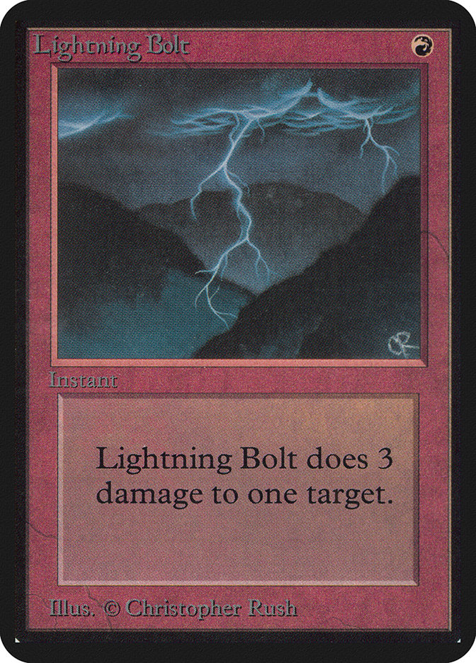 Lightning Bolt - Card Image