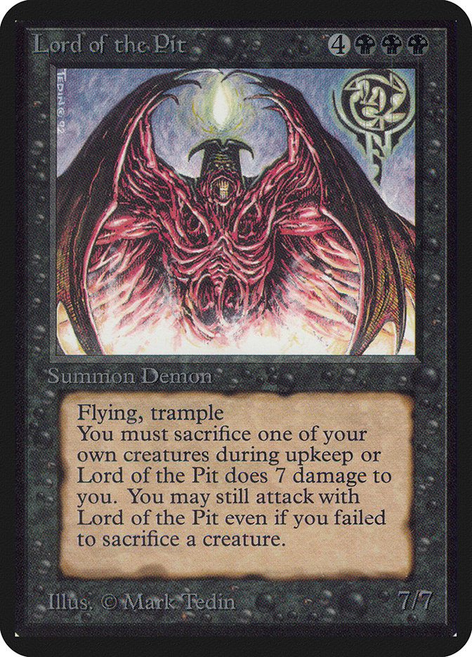 Lord of the Pit - Card Image