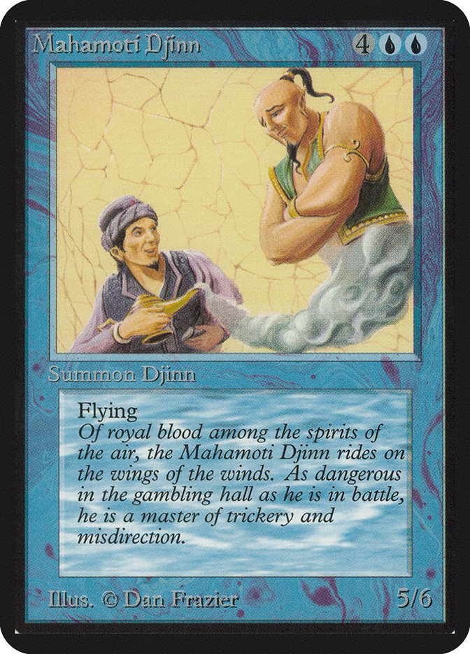 Mahamoti Djinn - Card Image