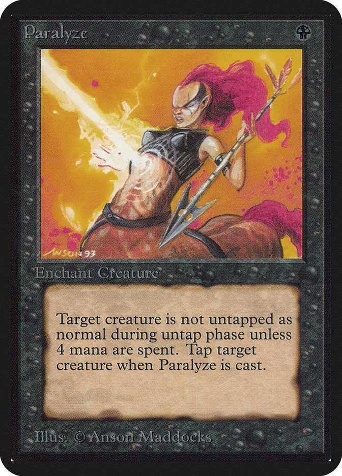 Paralyze - Card Image