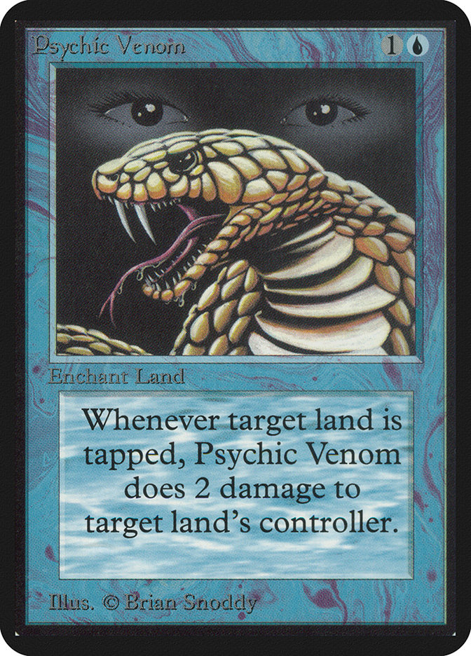 Psychic Venom - Card Image