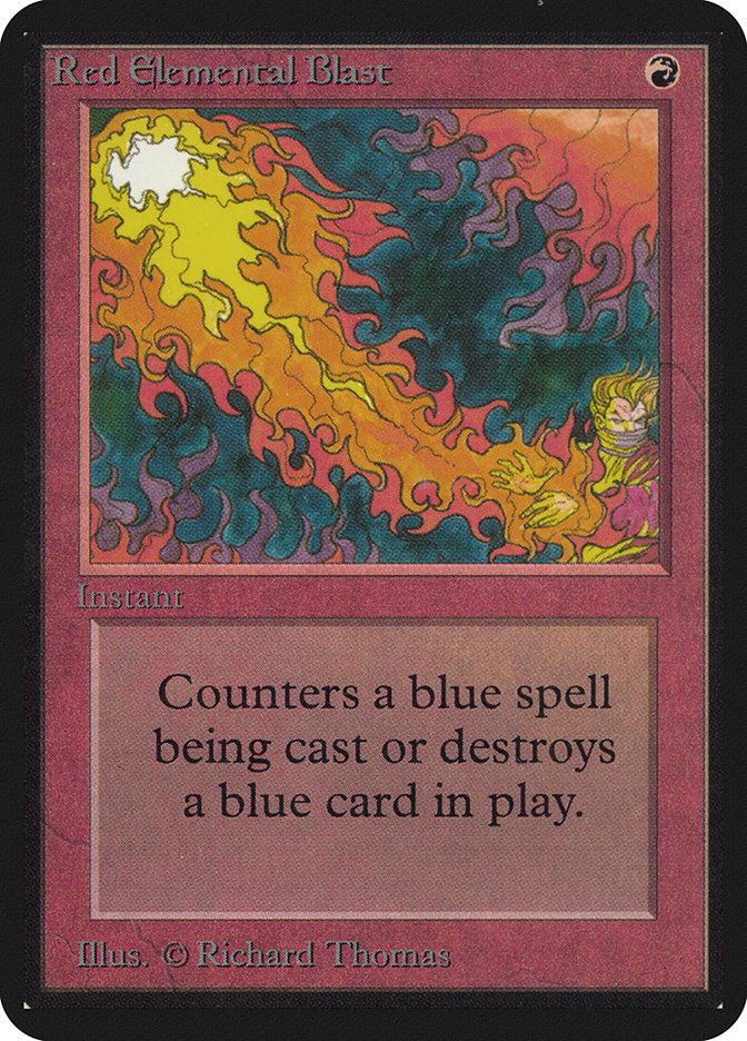 Red Elemental Blast - Card Image