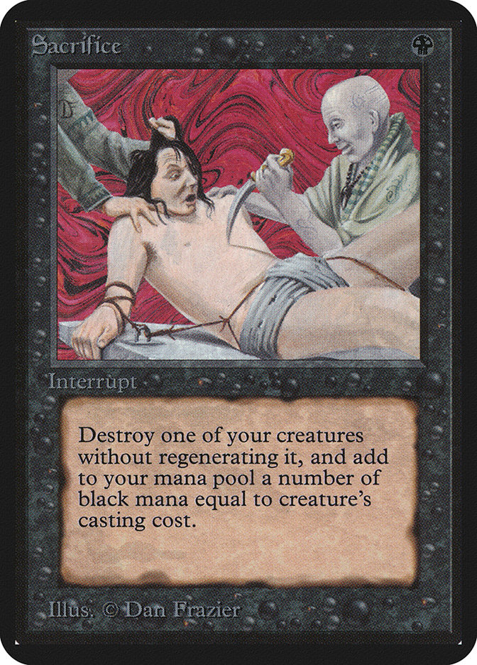 Sacrifice - Card Image