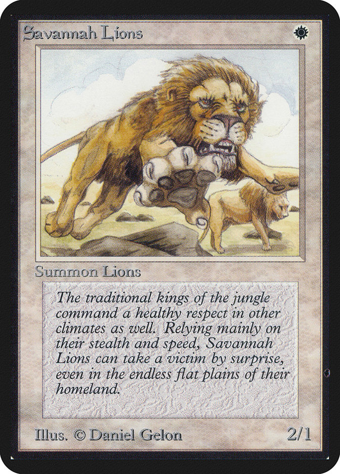 Savannah Lions - Card Image