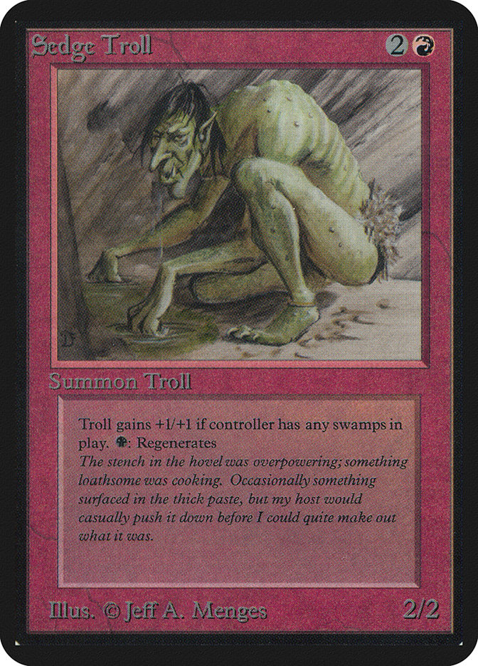 Sedge Troll - Card Image