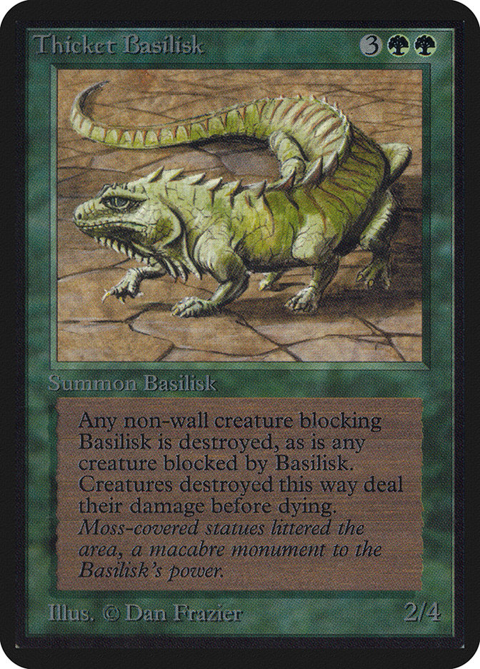 Thicket Basilisk - Card Image