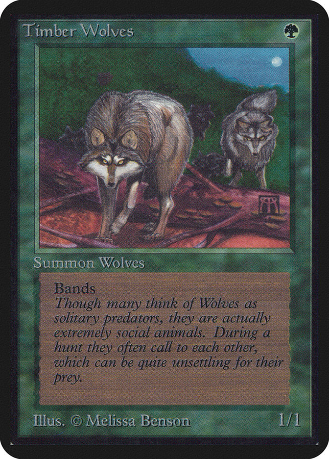 Timber Wolves - Card Image