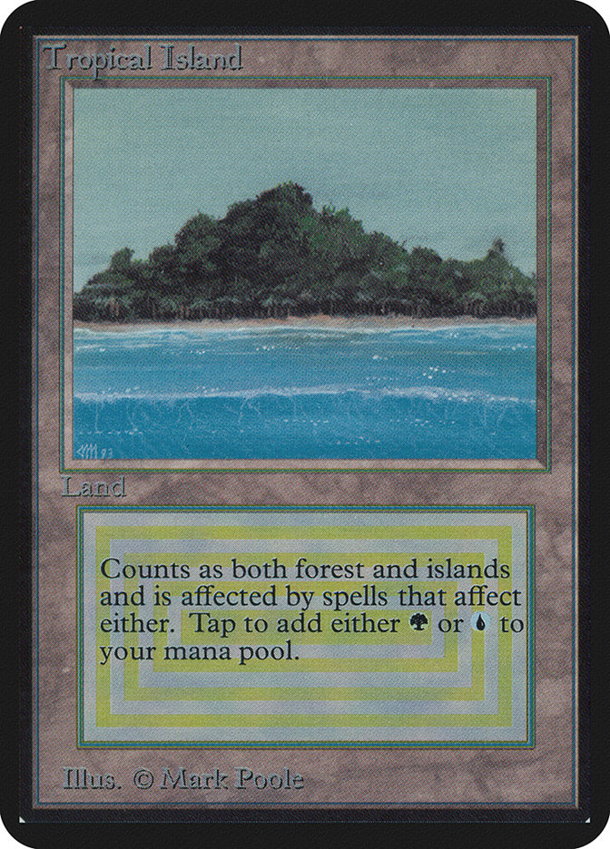 Tropical Island - Card Image