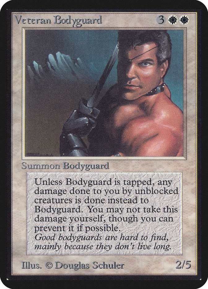 Veteran Bodyguard - Card Image