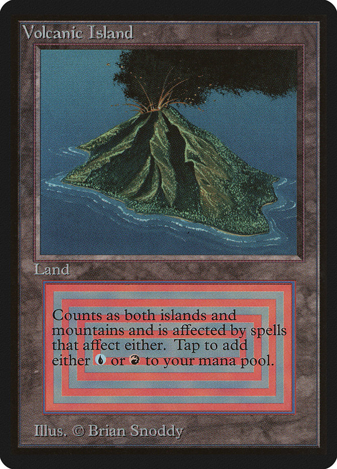 Volcanic Island - Card Image