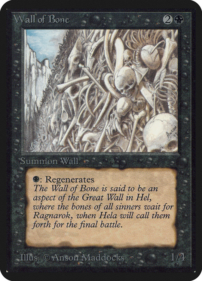 Wall of Bone - Card Image