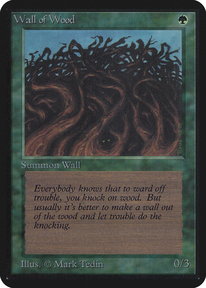 Wall of Wood - Card Image