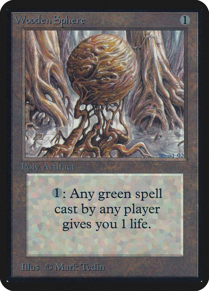 Wooden Sphere - Card Image