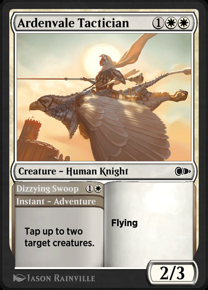 Ardenvale Tactician // Dizzying Swoop - Card Image